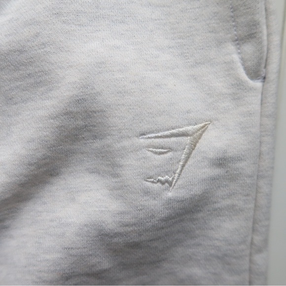 Gymshark rest day sweat joggers - white marl - medium - Picture 7 of 8